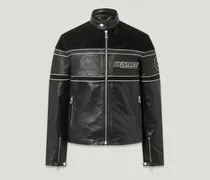 Competition Speed Jacke für Herren Calf Leather/calf Suede Schwarz