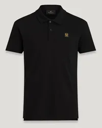 Belstaff Monitor Polohemd für Herren Cotton Micro-Pique Black