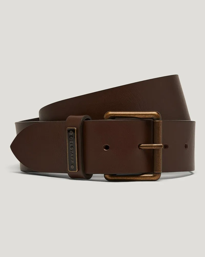 Belstaff Ledger Gürtel Calf Leather Braun Braun