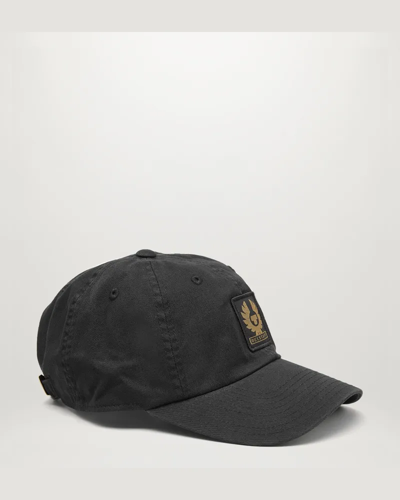 Belstaff Kappe Mit Phönix-logo Cotton Schwarz Schwarz