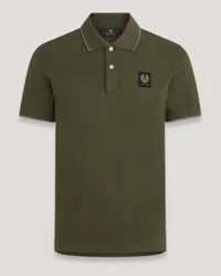 Belstaff Double Tipped Polohemd für Herren Cotton Pique  M Tile