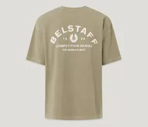 Competition T-shirt für Herren Cotton Jersey Dunkelbraun