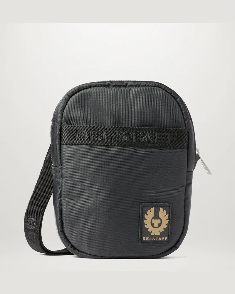 Belstaff Street Tasche Nylon Schwarz Schwarz