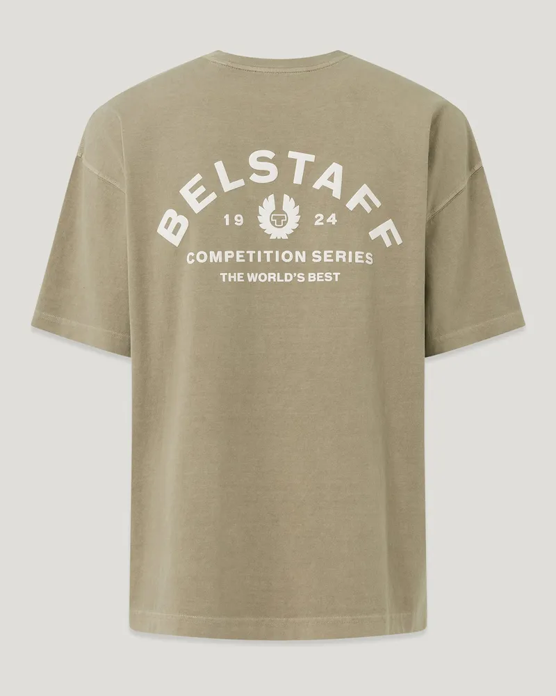 Belstaff Competition T-shirt für Herren Cotton Jersey Dunkelbraun Dunkles