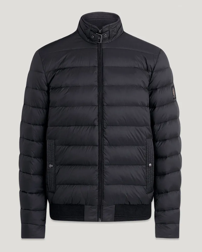 Belstaff Circuit Jacke Für Herren Daunengefülltes Nylon Dunkles Tintenblau Dunkles