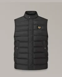 Belstaff Climate Weste für Herren Nylon Ripstop  L Black