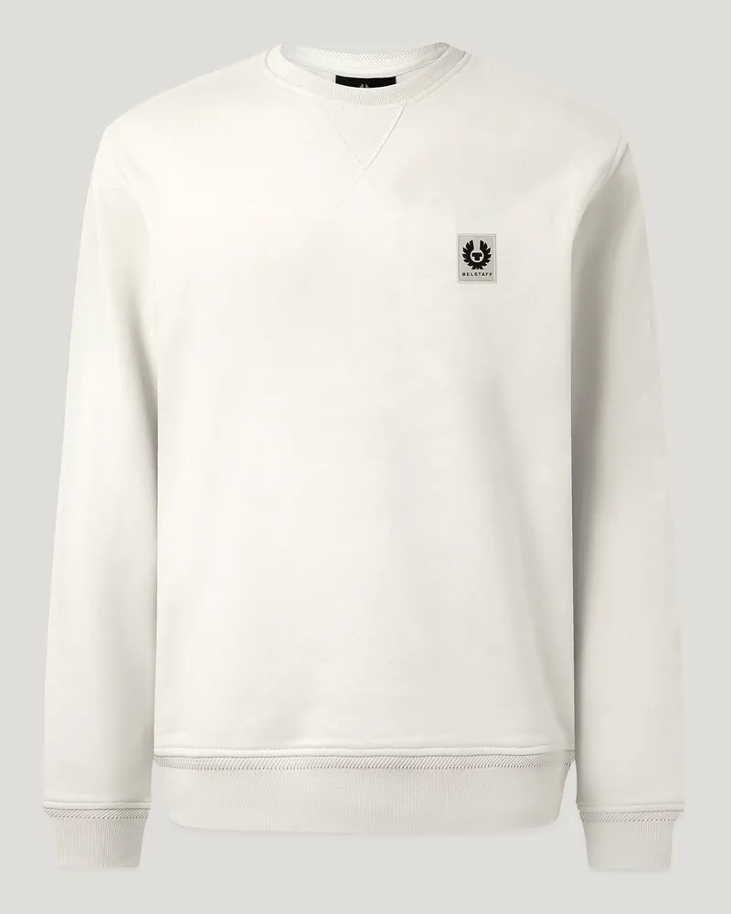 Belstaff Sweatshirt für Herren Cotton Fleece Weiß S 