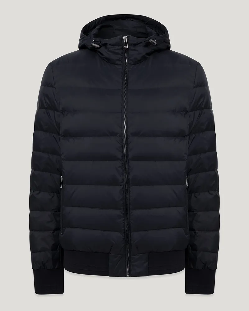 Belstaff Control Jacke für Herren Down Filled Nylon Dunkles Dunkelblau L 