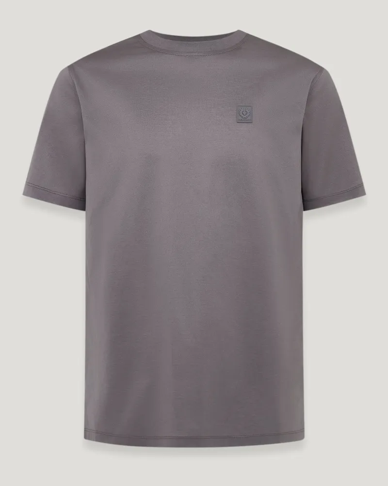 Belstaff Steel T-shirt für Herren Mercerised Cotton Hell-/mittelgrau XL 