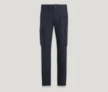 Trialmaster Cargohose für Herren Cotton Blend Gabardine Dunkles Tintenblau