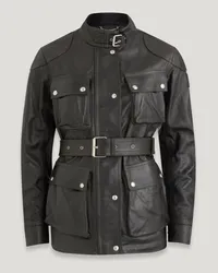 Belstaff Legacy Trialmaster Panther Jacke für Damen Hand Waxed Leather Antique