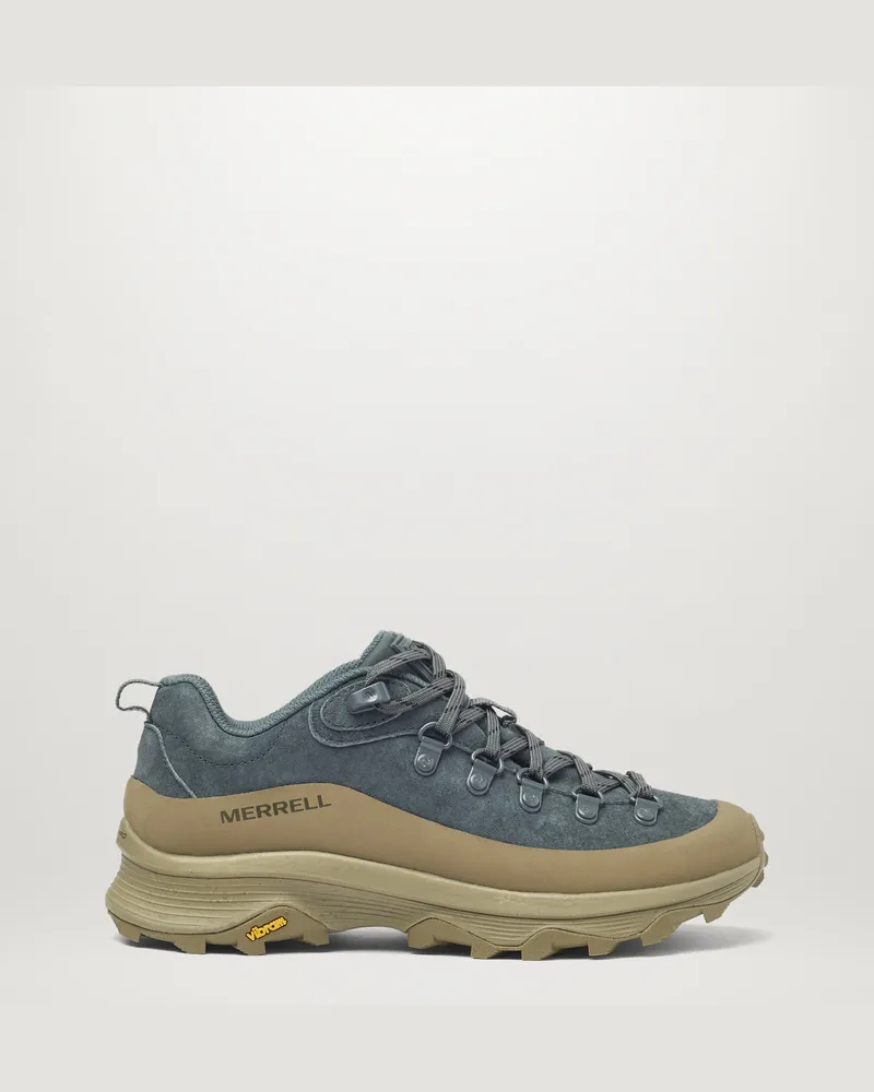 Belstaff X Merrell 1trl Ontario Speed-sneaker für Herren Suede Mineralgrün / Aloe Mineralgrün
