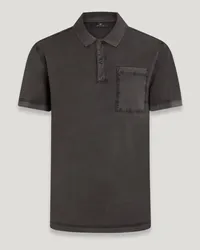 Belstaff Hockley Polohemd für Herren Garment Dye Cotton  M Forge