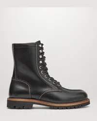 Belstaff Marshall Schnürstiefel für Herren Oiled Leather Black