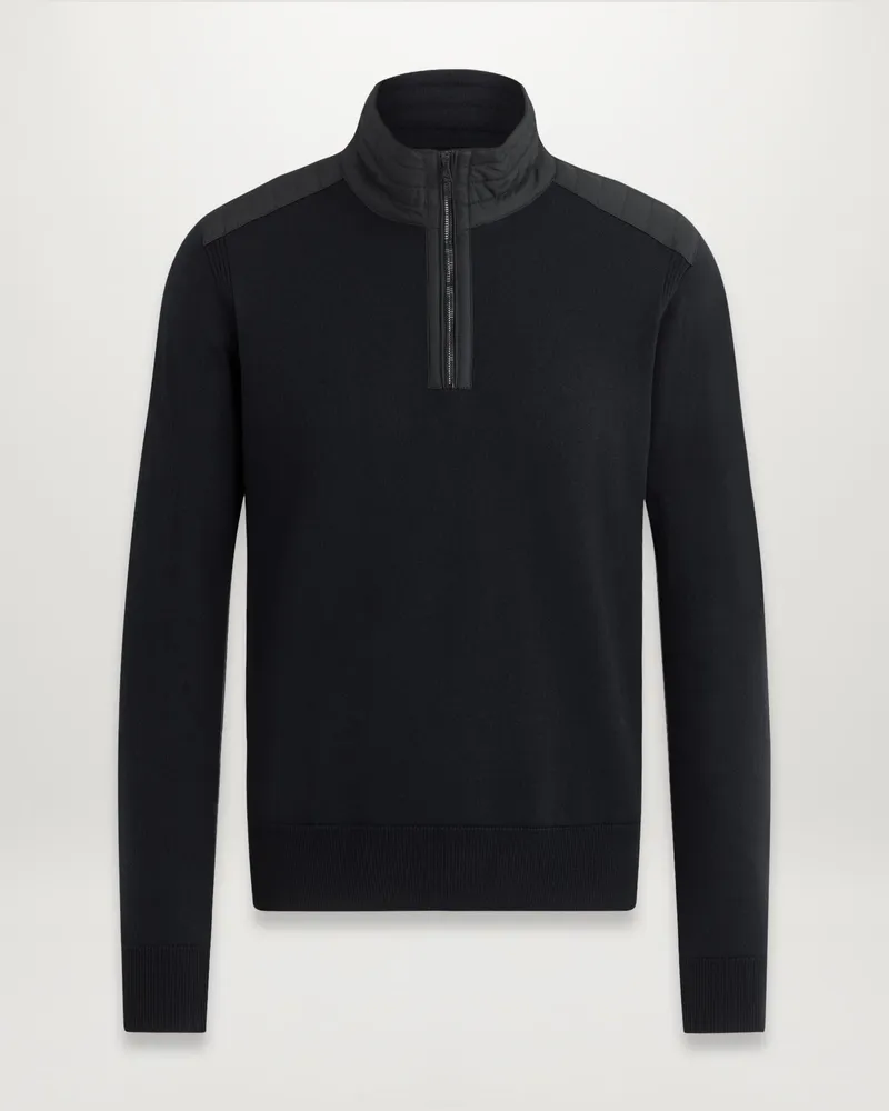 Belstaff Kilmington Troyer Merino Schwarz Schwarz