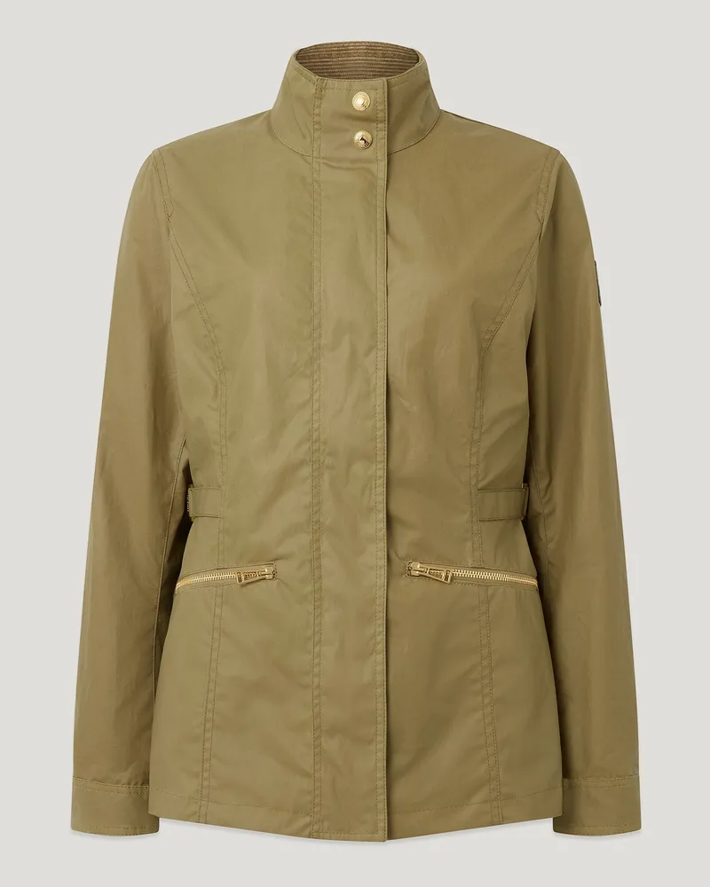 Belstaff Madison Jacke für Damen Waxed Cotton Dunkles Dünenbeige EU 38 