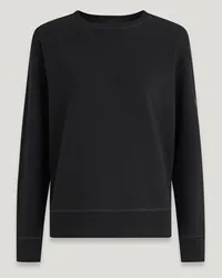 Belstaff Signature Sweatshirt für Damen Cotton Fleece  M Black