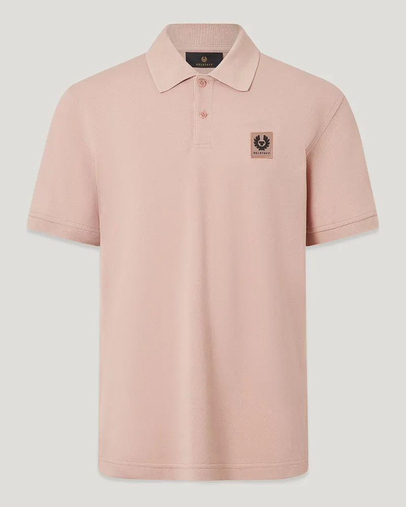 Belstaff Polohemd für Herren Cotton Pique Pink XL 