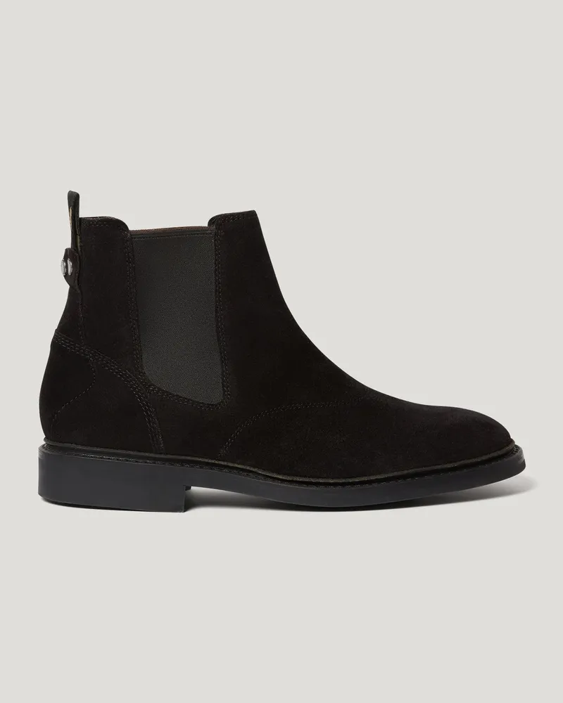 Belstaff Roebuck Stiefel für Herren Suede Schwarz Schwarz