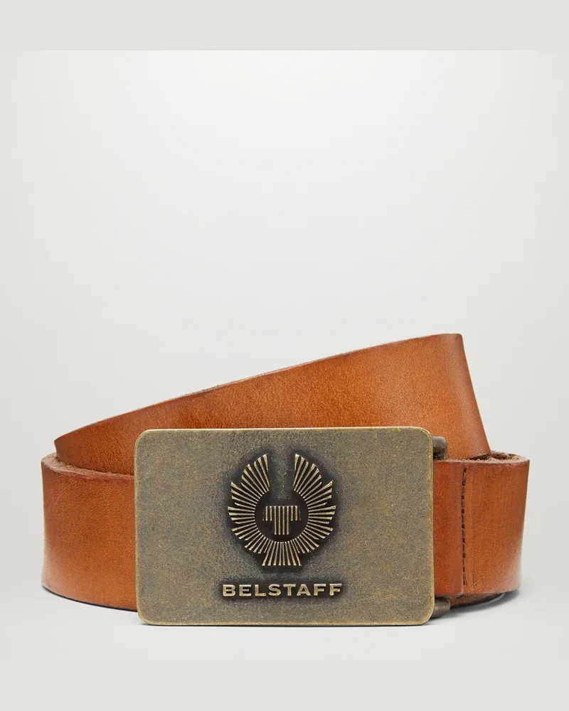 Belstaff Phönix-gürtel Calf Leather Kastanienbraun Kastanienbraun
