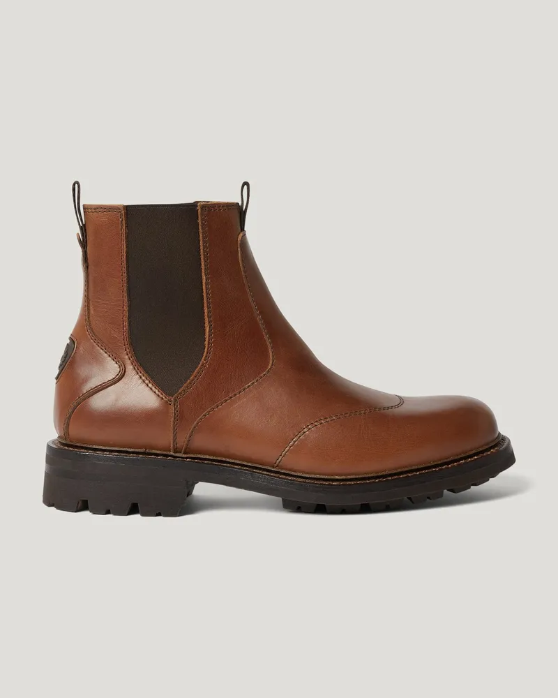 Belstaff Munro Stiefel für Herren Calf Leather Cognacbraun Cognacbraun