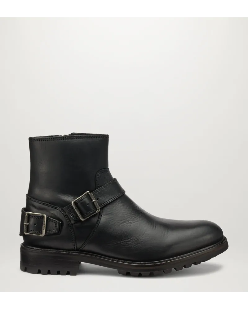 Belstaff Trialmaster Reißverschluss-stiefel Calf Leather Black