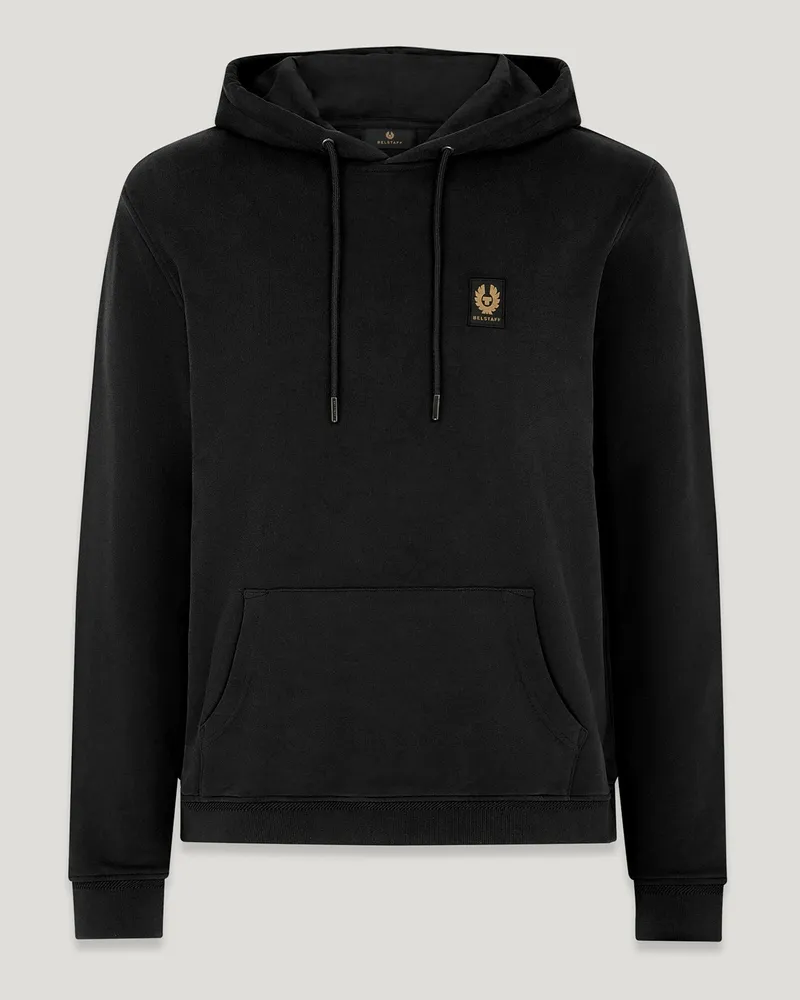 Belstaff Hoodie für Herren Cotton Fleece Schwarz 3XL 