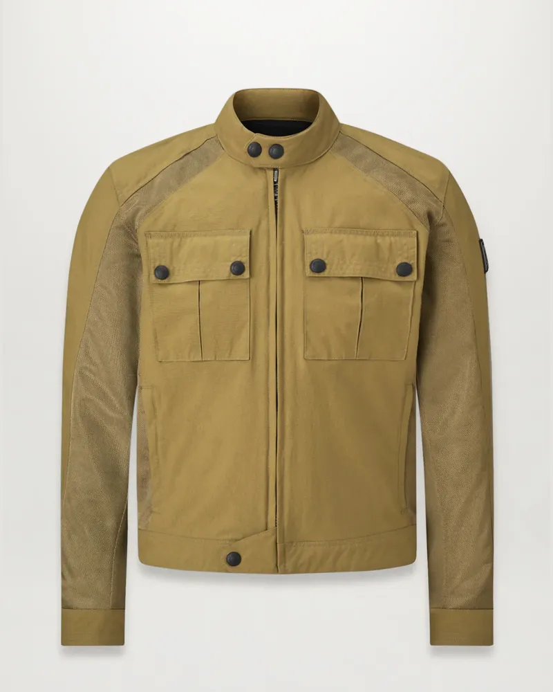 Belstaff Temple Motorradjacke für Herren Technical Nylon Belstaff-olivgrün Belstaff-olivgrün