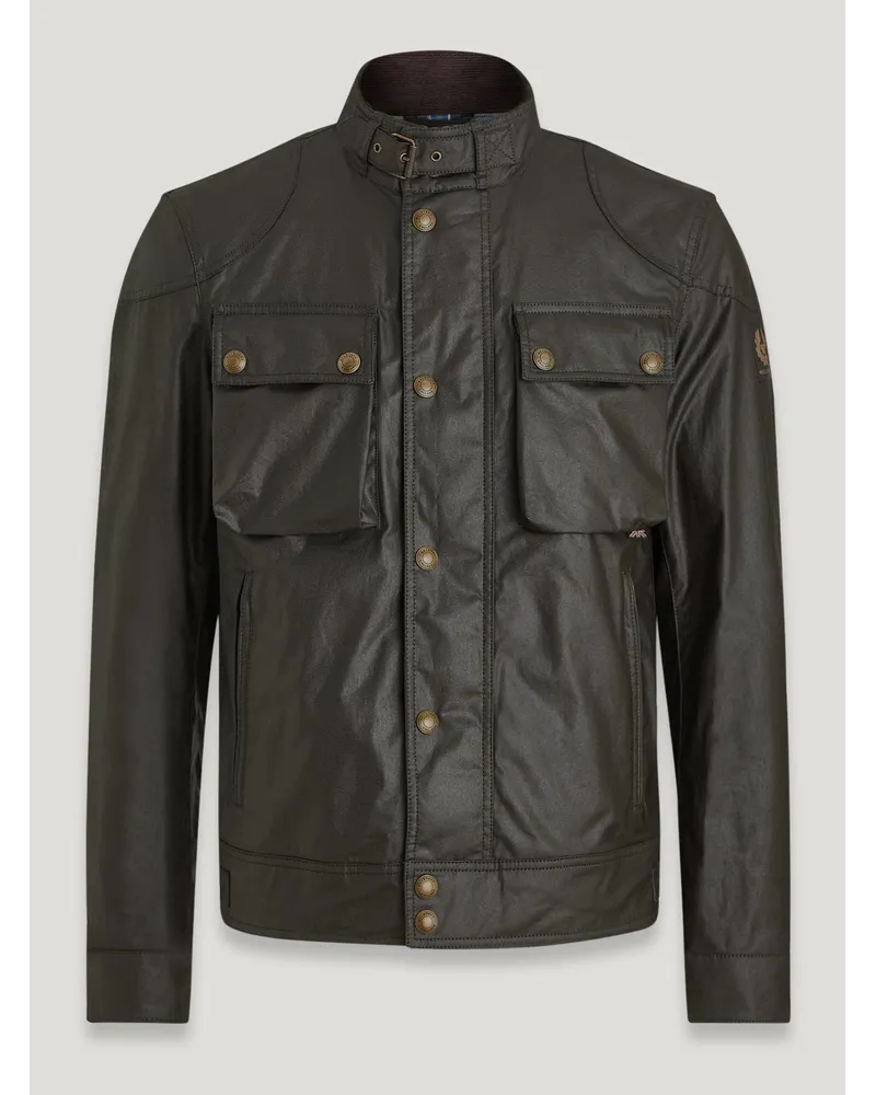 Belstaff Racemaster Jacke für Herren Waxed Cotton Faded