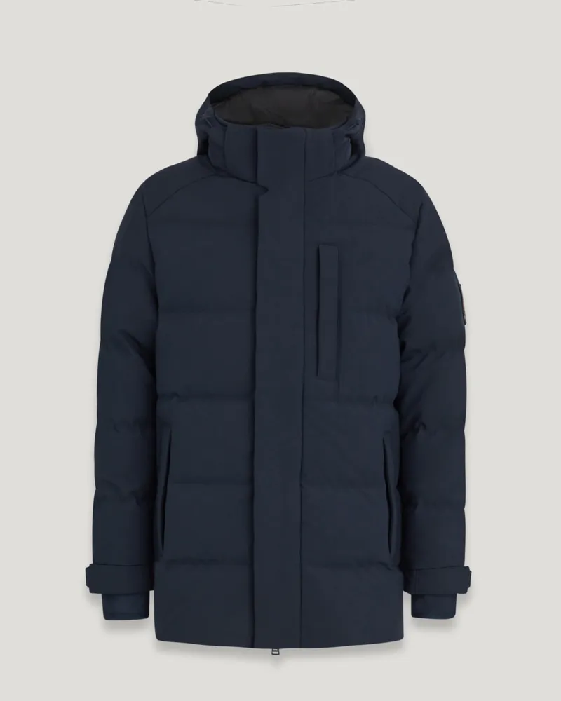 Belstaff Pendulum Jacke für Herren 3-layer Stretch Down Dunkles Dunkelblau EU 56 