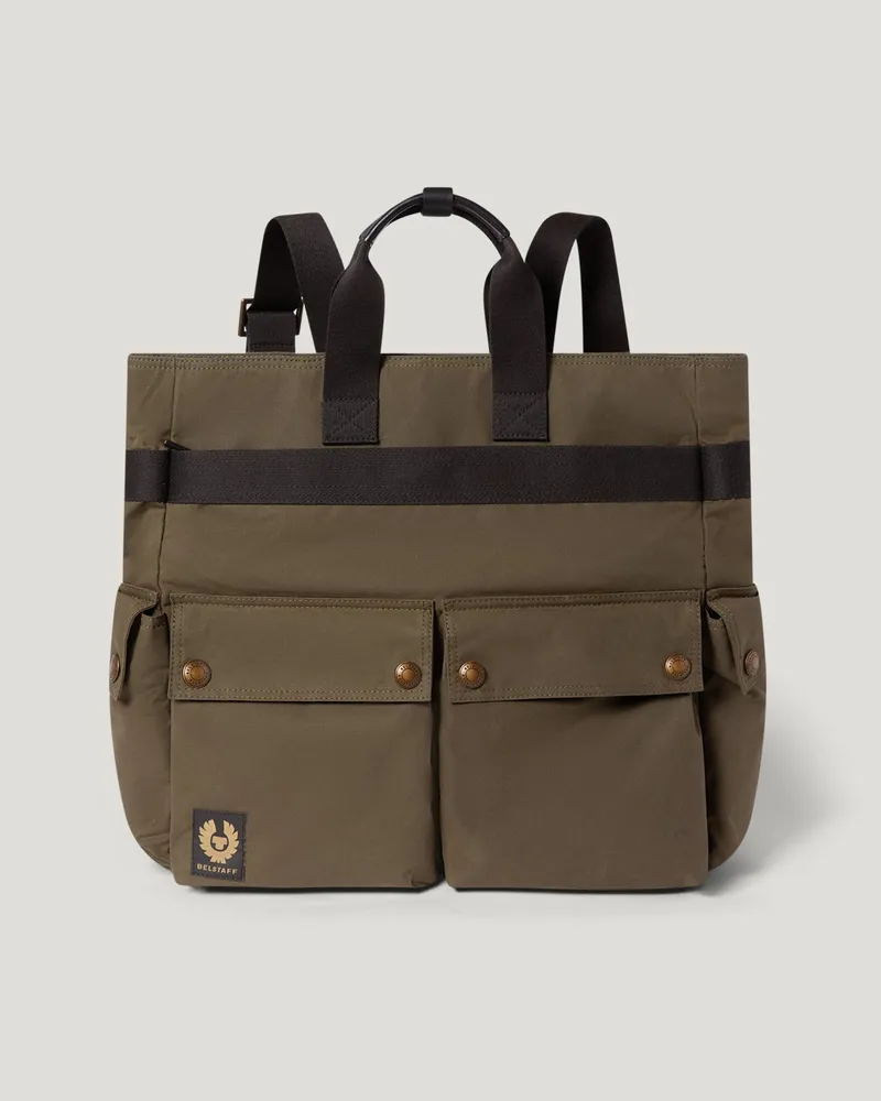 Belstaff Trialmaster Zwei-wege-tragetasche Unisex's Waxed Cotton Grün One Size 