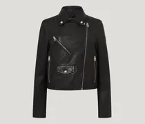 Sienna Bikerjacke für Damen Lamb Nappa Schwarz
