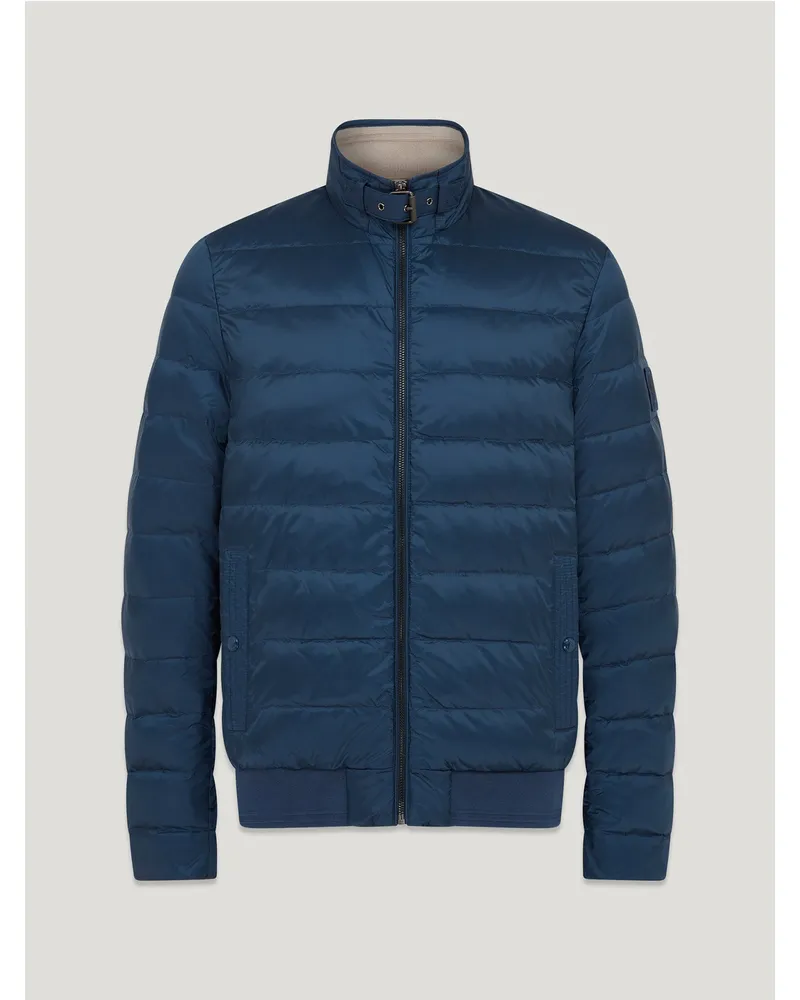 Belstaff Circuit Jacke für Herren Down Filled Nylon Insignien-Blau Insignien-blau