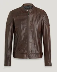 Belstaff Legacy Outlaw Jacke für Herren Hand Waxed Leather Dark