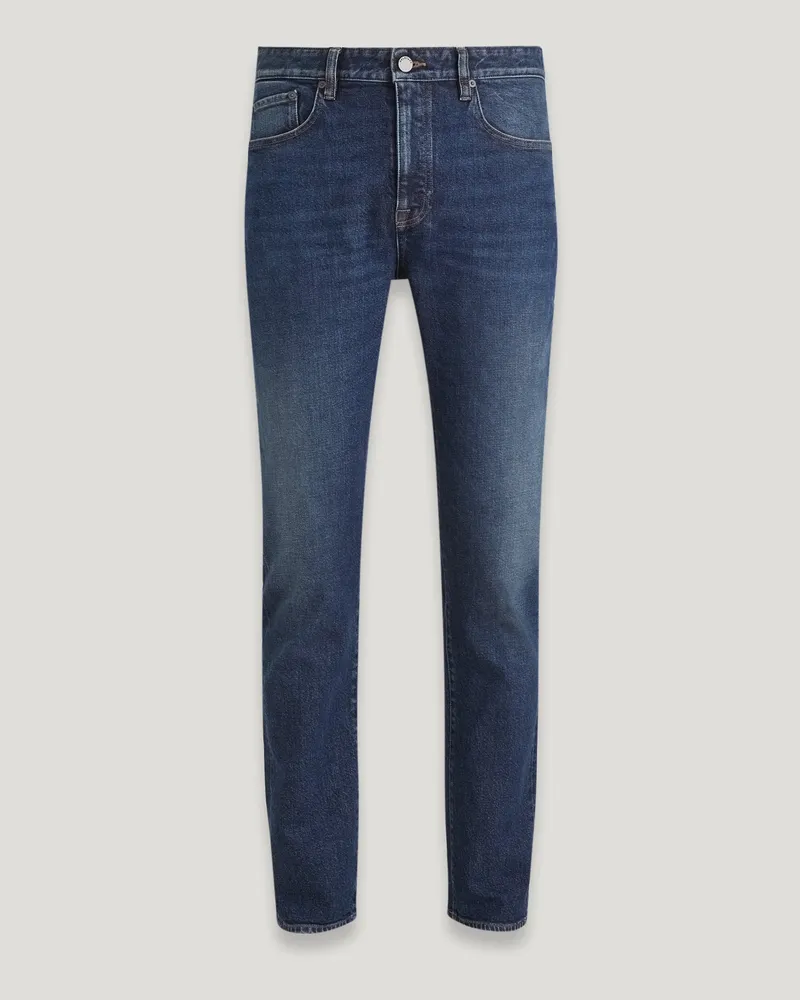 Belstaff Longton Jeans für Herren Washed Denim Gewaschenes Indigo Gewaschenes