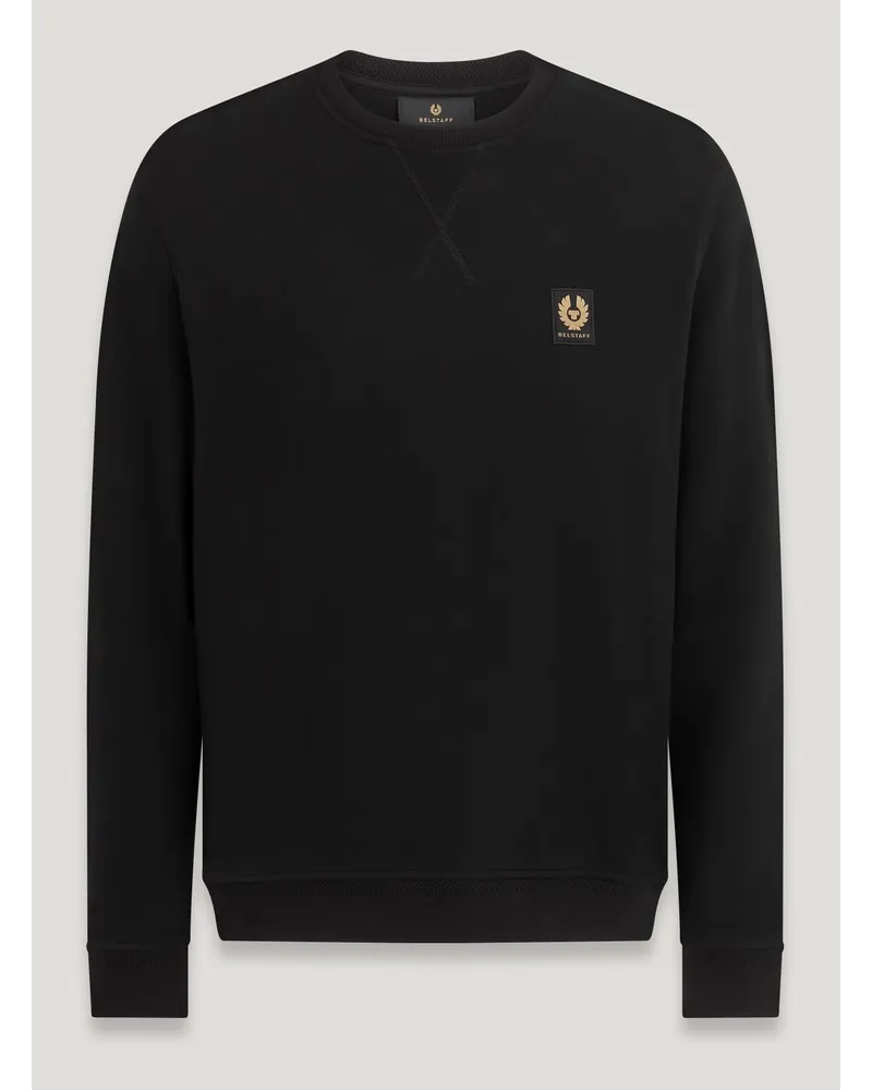 Belstaff Sweatshirt Cotton Fleece  L Black