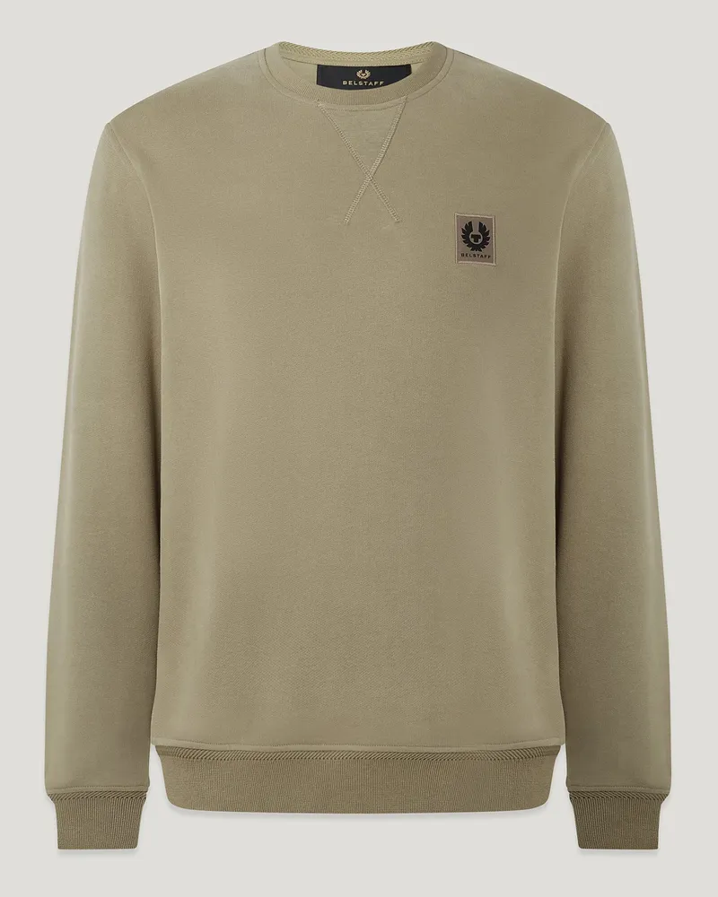 Belstaff Sweatshirt für Herren Cotton Fleece Dunkelgrün XL 