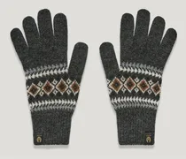 Thistle Handschuhe Mit Fair-isle-muster Scottish Lambswool Mehrfarbig