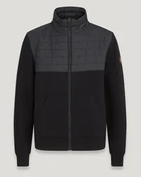 Belstaff Venture Cardigan Mit Durchgehendem Reißverschluss für Herren Pima Cotton  S Black