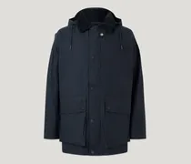 Incline Parka für Herren Dry Waxed Cotton Dunkles Dunkelblau