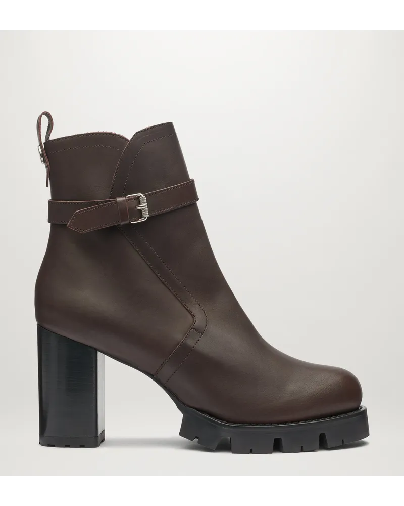 Belstaff Rebel Stiefel für Damen Grain Leather Tobacco