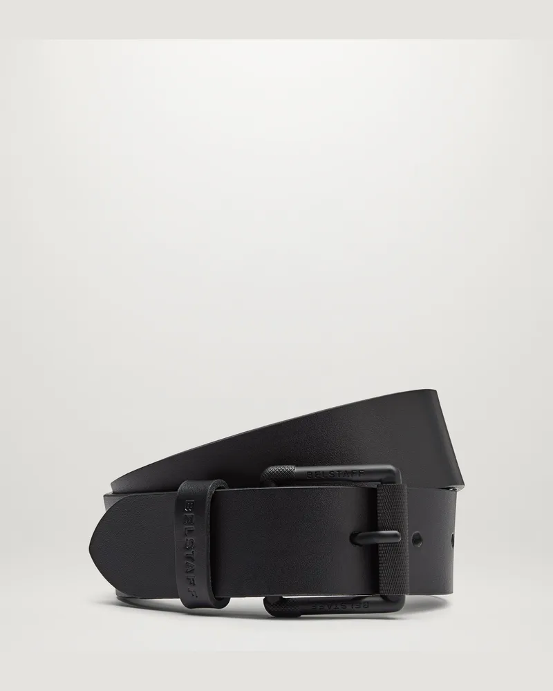 Belstaff Gürtel Mit Rollschnalle für Herren Calf Leather Schwarz Schwarz