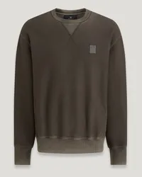 Belstaff Hockley Rundhals-sweatshirt für Herren Negative Dye Fleece Forge