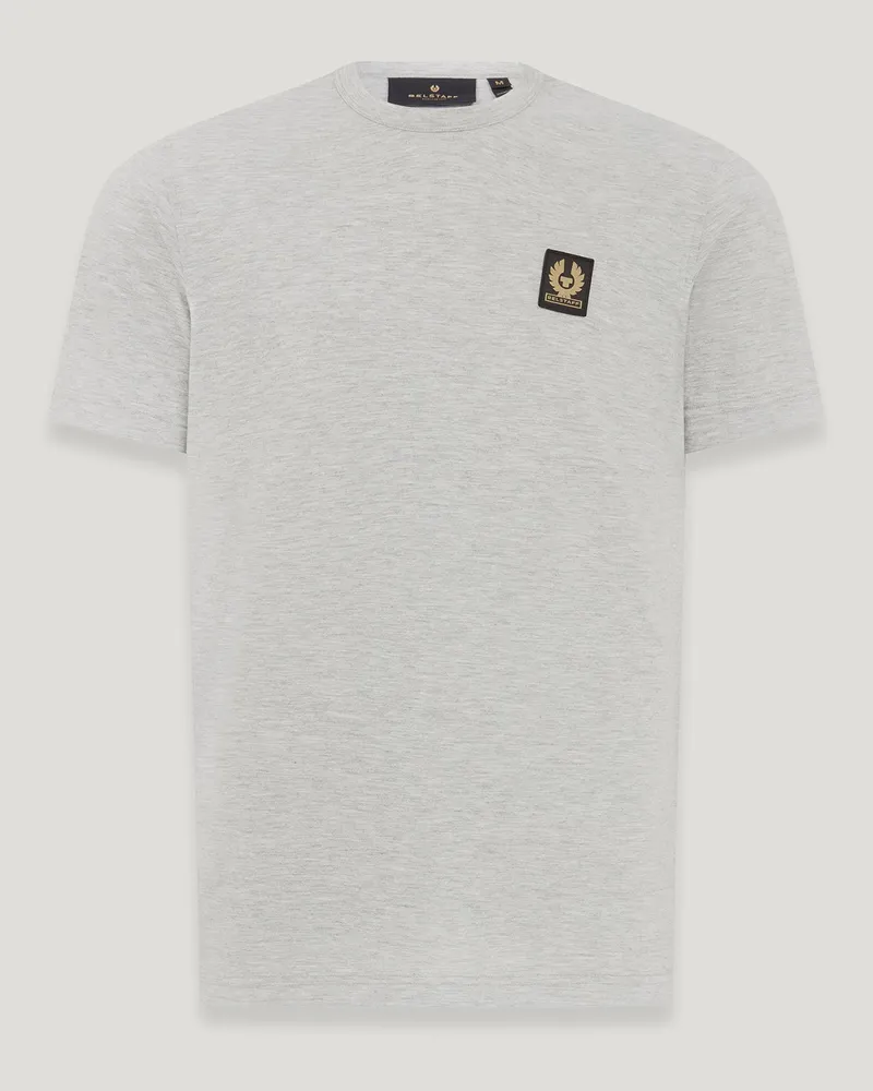 Belstaff T-shirt für Herren Cotton Jersey Meliertes Altsilber Meliertes