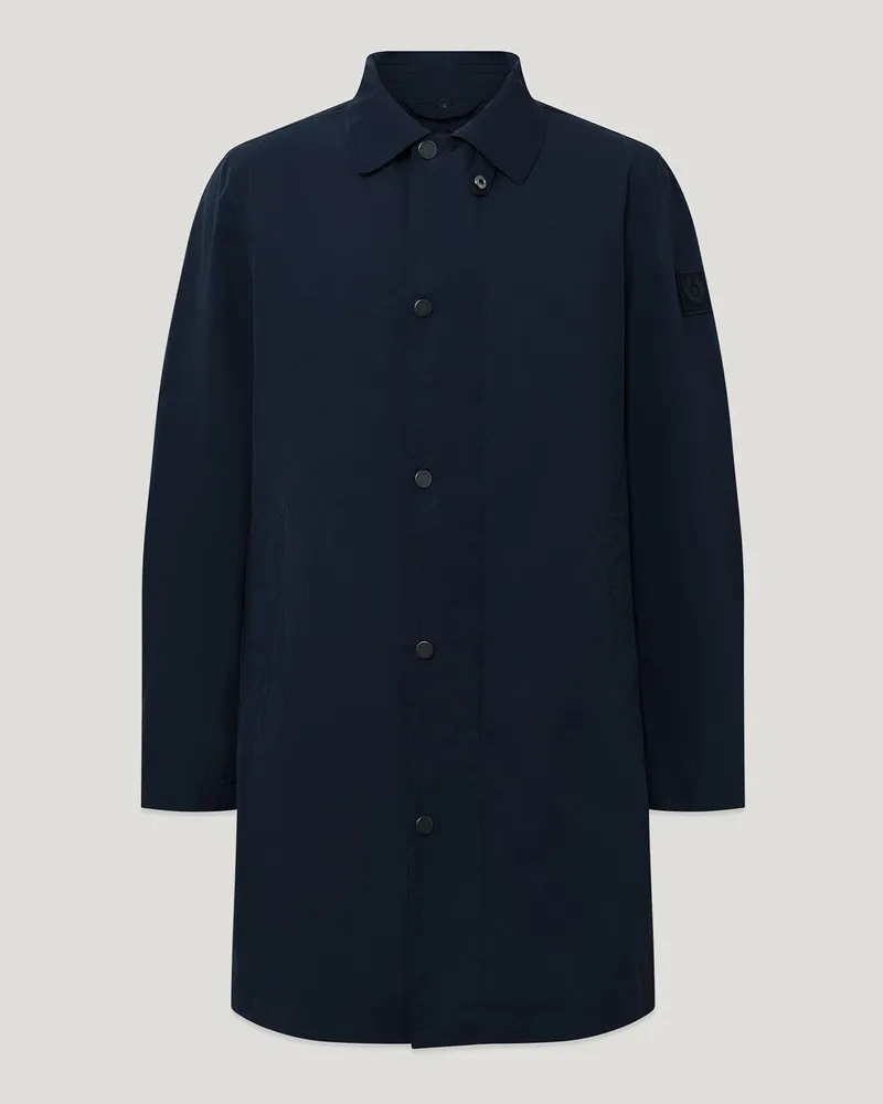 Belstaff Farer Mantel für Herren Alpha Nylon Dunkles Dunkelblau 3XL 