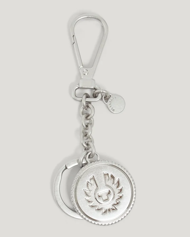 Belstaff Harding Metall-schlüsselanhänger Unisex's Metal Antik-silber Antik-silber