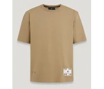 Centenary T-shirt Mit Label-applikation für Herren Cotton Jersey