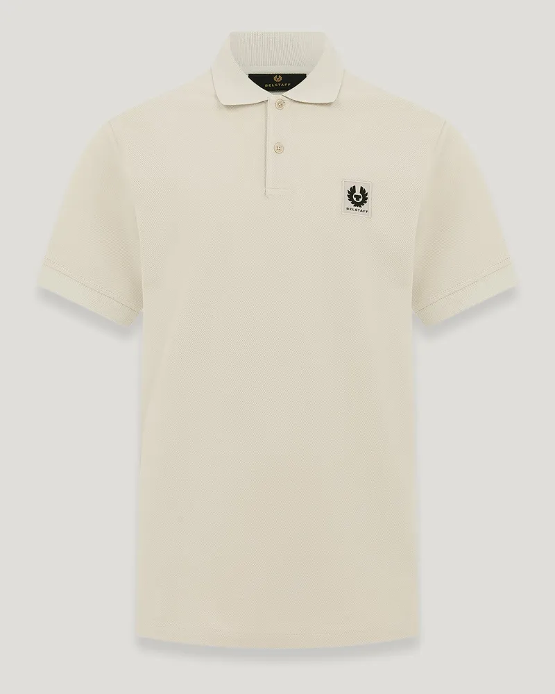 Belstaff Polohemd für Herren Cotton Pique Steinbeige Steinbeige