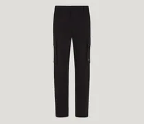Route Cargohose für Herren Cotton Twill Schwarz