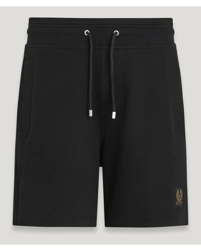 Belstaff Sweatshorts für Herren Cotton Fleece  M Black